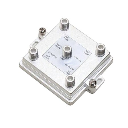 Quest Technology International Cable TV Digital Vertical Splitter, 1Ghz - 4 Way VSP-4140